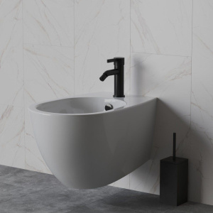 Смеситель для биде Paini Brera 74PZ304 черный брашированный