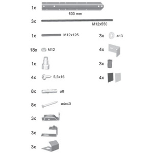 Кpепление панели Ravak Rosa B23000100N универсальная