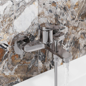 Купить Смеситель для ванны с душем Laparet Nobia N2038102LPT хром в Москве с доставкой Смеситель для ванны с душем Laparet Nobia N2038102LPT хром