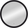 Зеркало круглое Art&Max Napoli 100 черное
