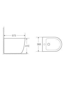 Купить Биде напольное WeltWasser MERZBACH 003 GL-WT (10000003705) в Москве с доставкой Биде напольное WeltWasser MERZBACH 003 GL-WT (10000003705)