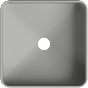 Раковина Aqueduto Espiral ESP0330 37 см, серая матовая