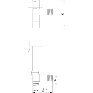 Гигиенический душ Haiba HB5502