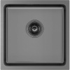 Мойка кухонная Paulmark Vista PM304444-GM вороненая сталь