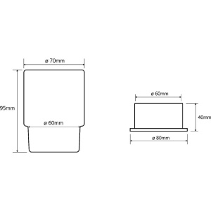 Купить Стакан Bemeta Omega 138110061 в Москве с доставкой Стакан Bemeta Omega 138110061