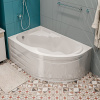 Акриловая ванна 1MarKa Diana L 150x90 см, угловая, с каркасом, асимметричная