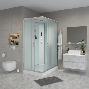 Душевая кабина Niagara Classic NG-43185-14QP 110х80 см, с пультом управления и FM-радио