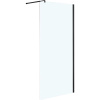 Душевая перегородка Niagara Nova NG-683-70 BLACK 70x195 профиль черный, стекло прозрачное