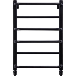 Полотенцесушитель водяной Comfysan Puro-K W-6 60х40 черный матовый