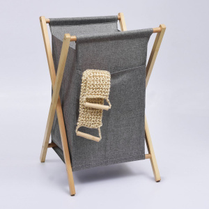 Купить Корзина для белья Wasserkraft Nau WB-772-L серая в Москве с доставкой Корзина для белья Wasserkraft Nau WB-772-L серая