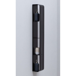 Купить Полка Aquanet Магнум 302226 черная матовая в Москве с доставкой Полка Aquanet Магнум 302226 черная матовая