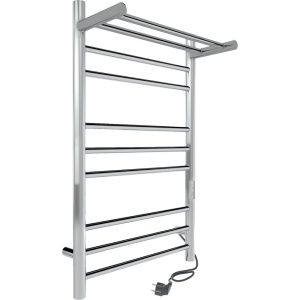 Полотенцесушитель электрический Indigo Line Trinity LСLTE80-50PRt с полкой, серебристый