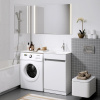 Мебель для ванной Aqwella Forma Forma с бельевой корзиной слева R