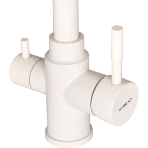 Смеситель для кухни Wisent W4355-3-18 белый