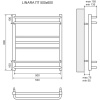 Полотенцесушитель электрический Lemark Linara П7 50x60