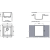 Мойка кухонная GranFest Practik GF P-505 иней