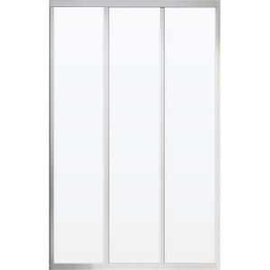 Душевая дверь в нишу Ravak Supernova ASDP3-130 Transparent, 200, профиль сатин