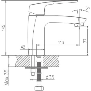 Смеситель для раковины Haiba HB183