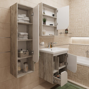 Мебель для ванной DIWO Самара 60 дуб скандинавский