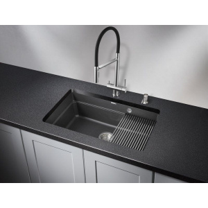 Мойка кухонная Granula Kitchen Space 7303U, черный