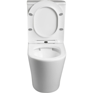 Купить Унитаз-компакт Ceruttispa Sella CT9864 безободковый, с микролифтом, белый в Москве с доставкой Унитаз-компакт Ceruttispa Sella CT9864 безободковый, с микролифтом, белый