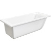 Ванна из искусственного камня STWORKI Ольборг 170x70 см, с ножками