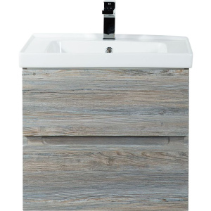 Тумба с раковиной Art&Max Techno подвесная, 60, сосна