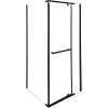 Душевой уголок Ceruttispa ZQ91B 90х90, черный
