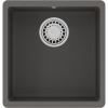 Мойка кухонная Lemark Sinara 400-U 9910065 серый шелк