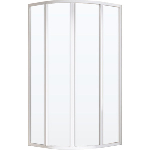 Душевой уголок Ravak Supernova SKCP4-80 195 Transparent, профиль белый